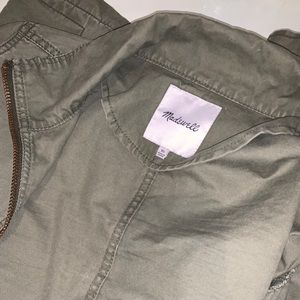 Madewell Green Anorak Jacket